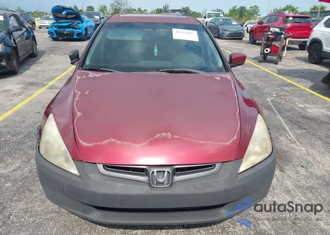 2003 Honda Accord 2.4 Ex из США, поврежденный, VIN JHMCM56653C049304